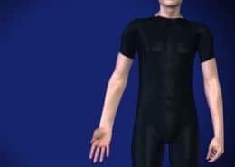 Man with overuse injury