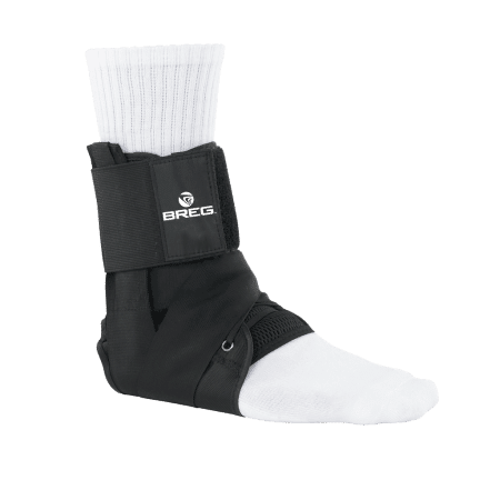 Lace Up Ankle Brace with Tibia Strap