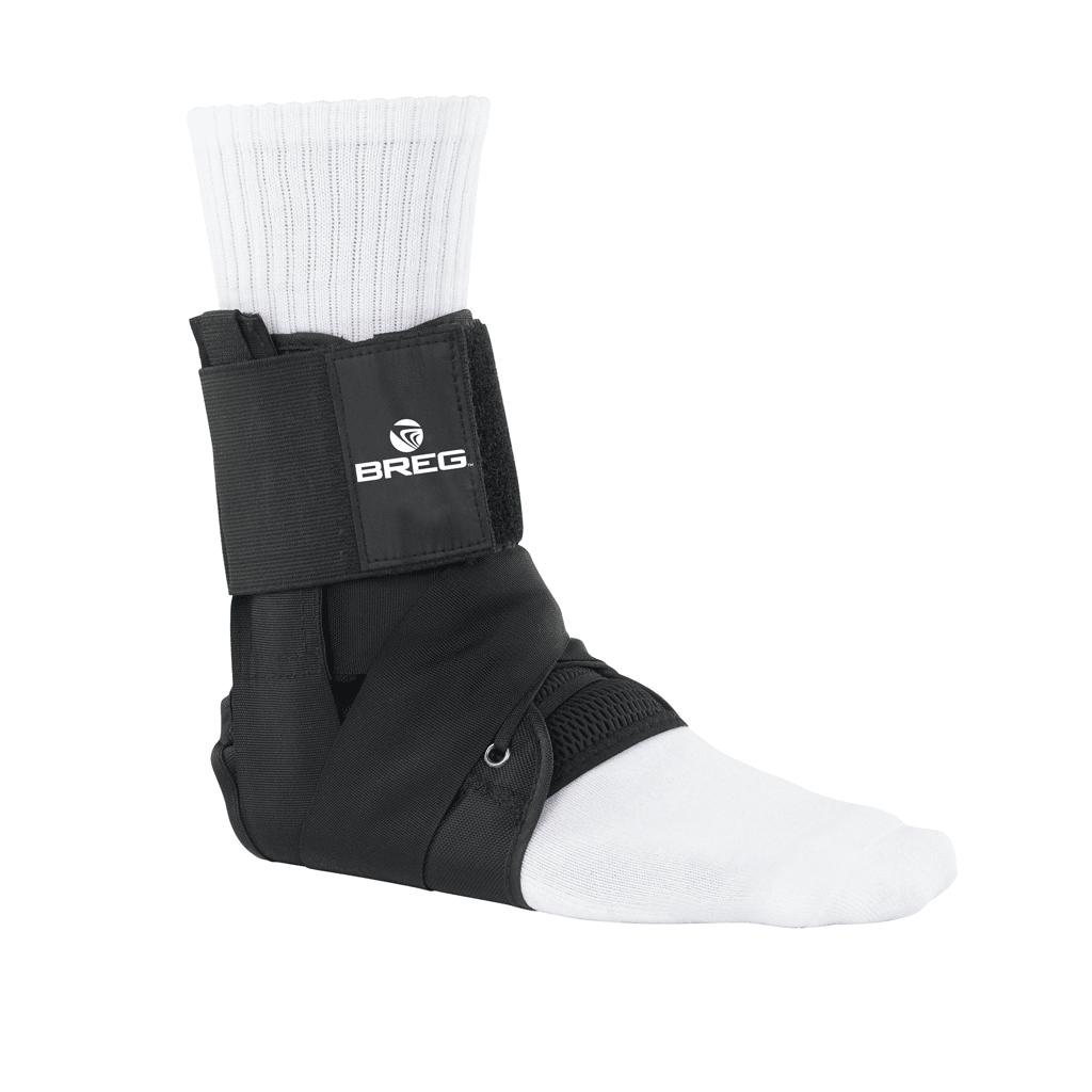 Lace Up Ankle Brace with Tibia Strap 